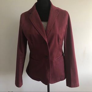 Gap Maroon  Blazer Size 8